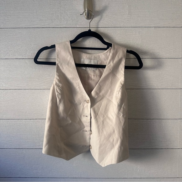 Babaton Deniro Vest Limited Edition — light birch size 0 - Picture 7 of 7